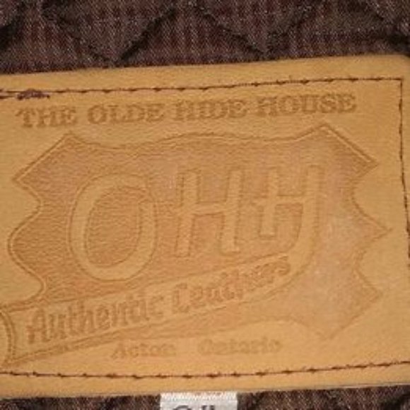 Men's Large leather coat. The Olde Hide House genuine leather, Free delivery. - Picture 6 of 9